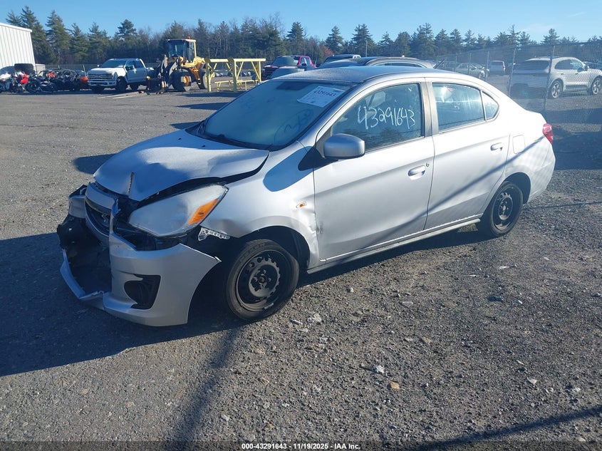 Vin: ml32f3fj8lhf12271, lot: 43786250, mitsubishi mirage g4 es 20202
