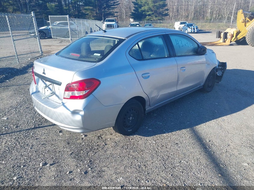Vin: ml32f3fj8lhf12271, lot: 43786250, mitsubishi mirage g4 es 20204