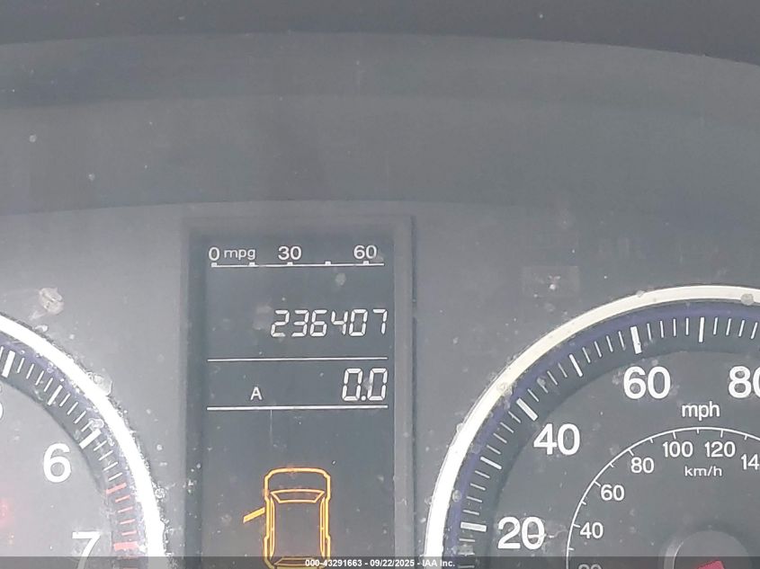 2007 Honda Cr-V Lx VIN: 5J6RE48377L015662 Lot: 43291663