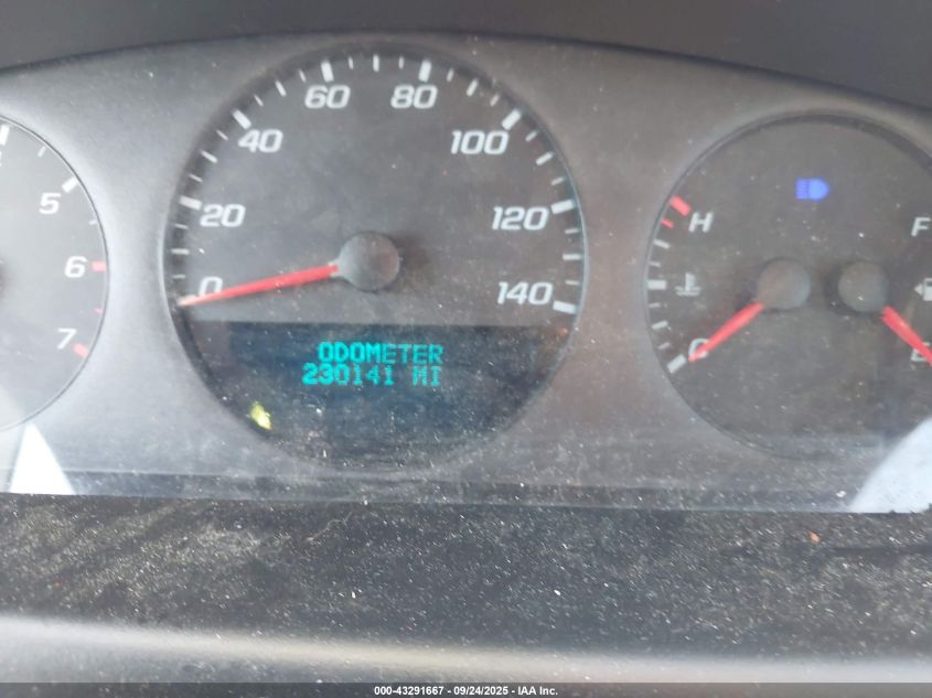 2008 Chevrolet Impala Police VIN: 2G1WS553181252319 Lot: 43291667