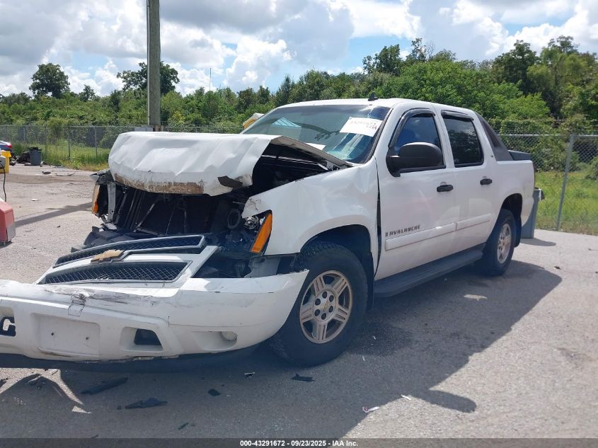2007 Chevrolet Avalanche 1500 Ls VIN: 3GNEC12J87G268624 Lot: 43291672