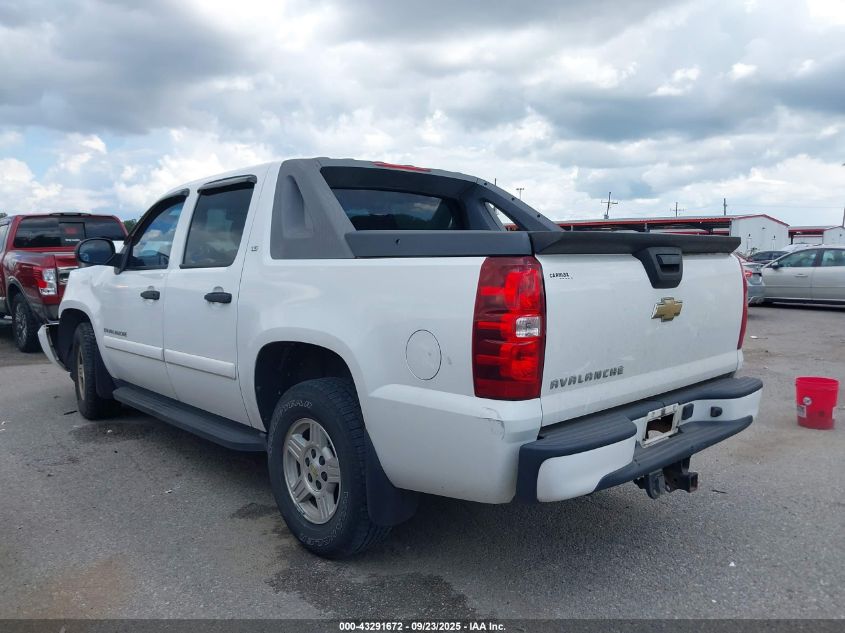 2007 Chevrolet Avalanche 1500 Ls VIN: 3GNEC12J87G268624 Lot: 43291672