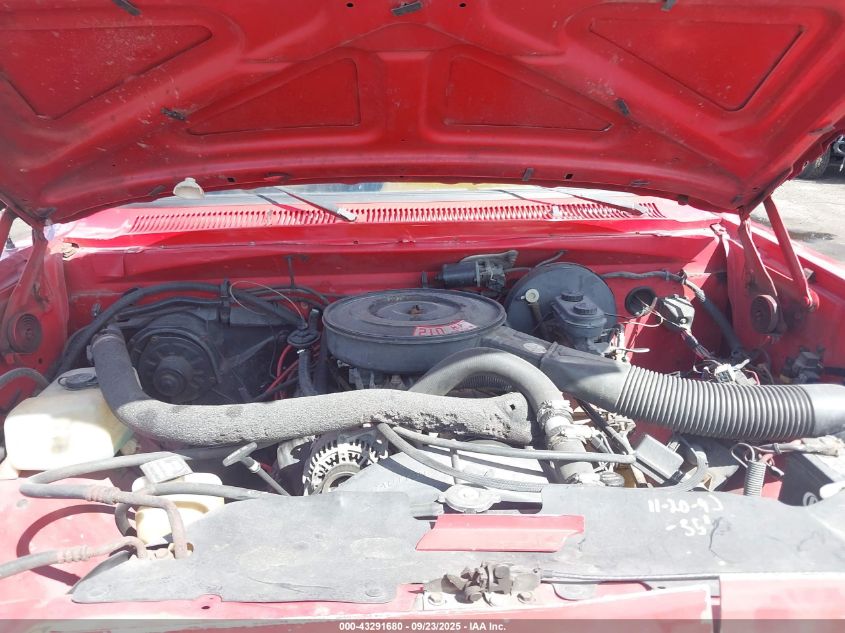 1993 Dodge Ramcharger Aw-150 VIN: 3B4GM17Y2PM104658 Lot: 43291680