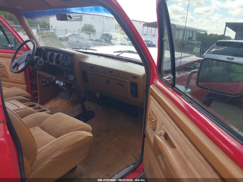 1993 Dodge Ramcharger Aw-150 VIN: 3B4GM17Y2PM104658 Lot: 43291680