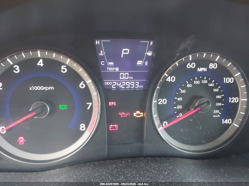 2012 Hyundai Accent Se VIN: KMHCU5AE9CU018465 Lot: 43291699