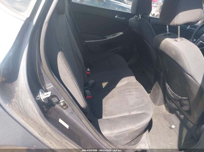 2012 Hyundai Accent Se VIN: KMHCU5AE9CU018465 Lot: 43291699