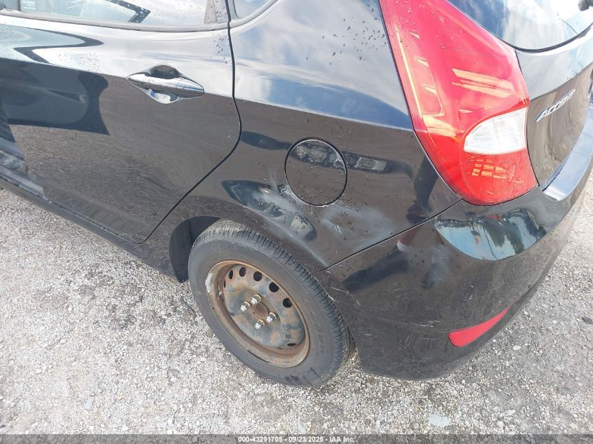 2012 Hyundai Accent Gs VIN: KMHCT5AE0CU045220 Lot: 43291705