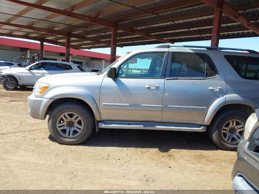 2006 Toyota Sequoia Sr5 V8 VIN: 5TDZT34A16S281511 Lot: 43291713