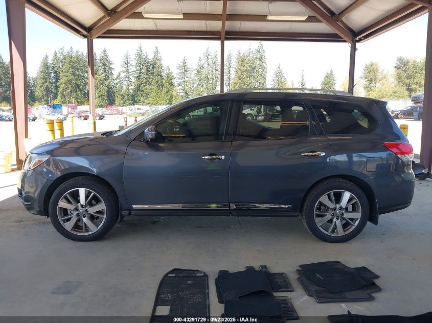 2013 Nissan Pathfinder Platinum VIN: 5N1AR2MM1DC649048 Lot: 43291729