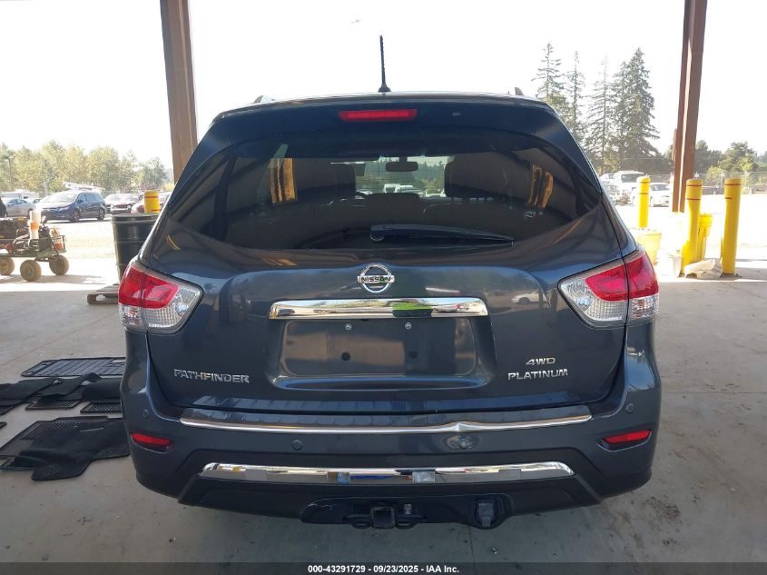 2013 Nissan Pathfinder Platinum VIN: 5N1AR2MM1DC649048 Lot: 43291729