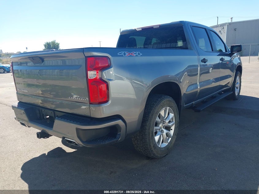 2020 CHEVROLET SILVERADO 1500 4WD  STANDARD BED CUSTOM - 1GCUYBEF1LZ249930