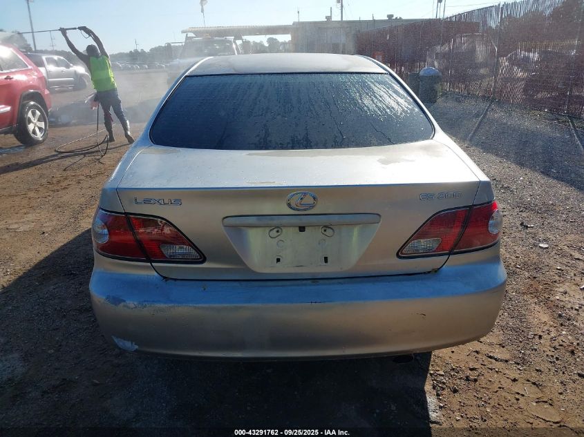 2003 Lexus Es 300 VIN: JTHBF30G930138791 Lot: 43291762