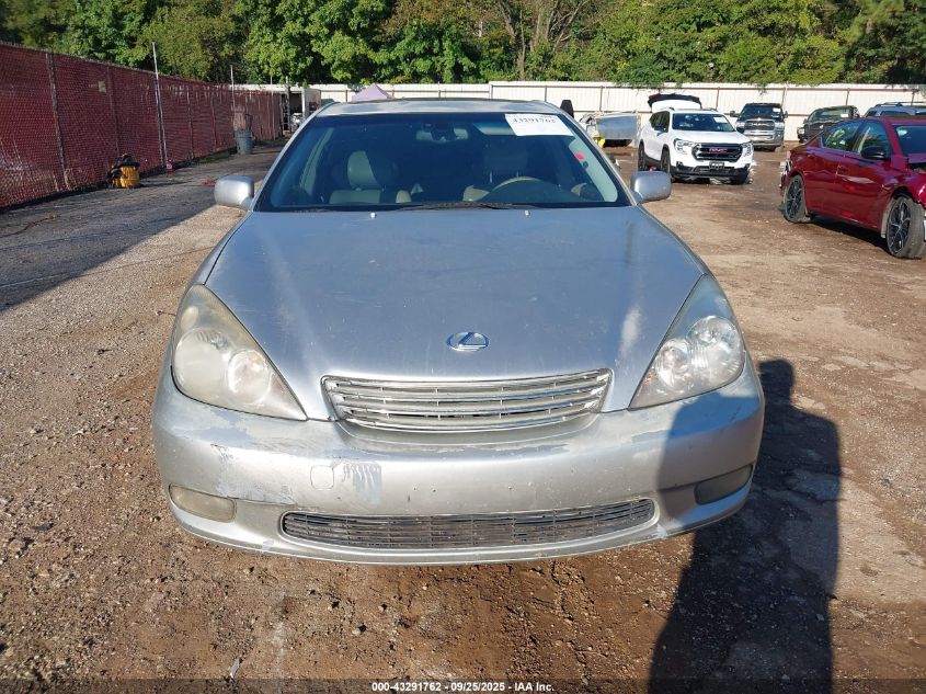 2003 Lexus Es 300 VIN: JTHBF30G930138791 Lot: 43291762