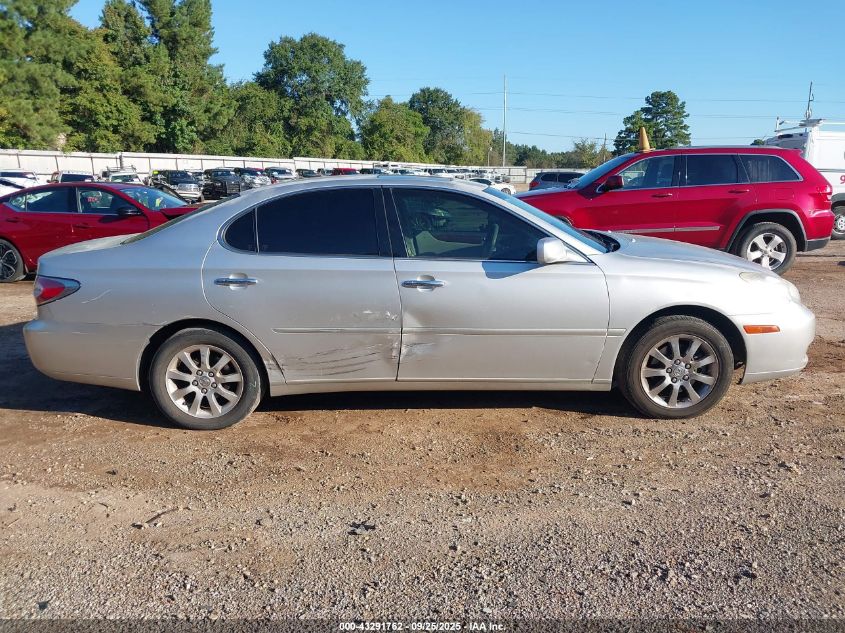 2003 Lexus Es 300 VIN: JTHBF30G930138791 Lot: 43291762