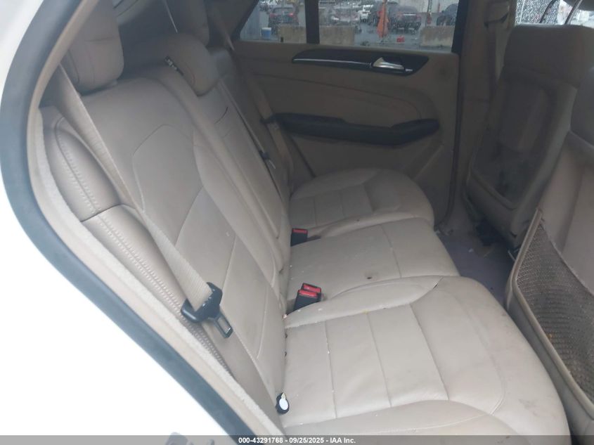 2015 Mercedes-Benz Ml 400 4Matic VIN: 4JGDA5GB1FA537865 Lot: 43291768