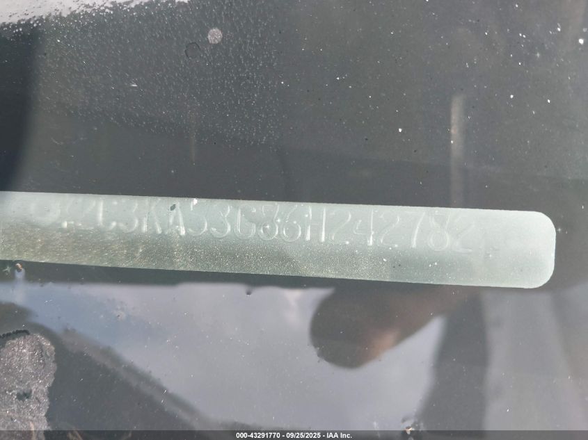 2006 Chrysler 300 Touring VIN: 2C3KA53G86H242782 Lot: 43291770