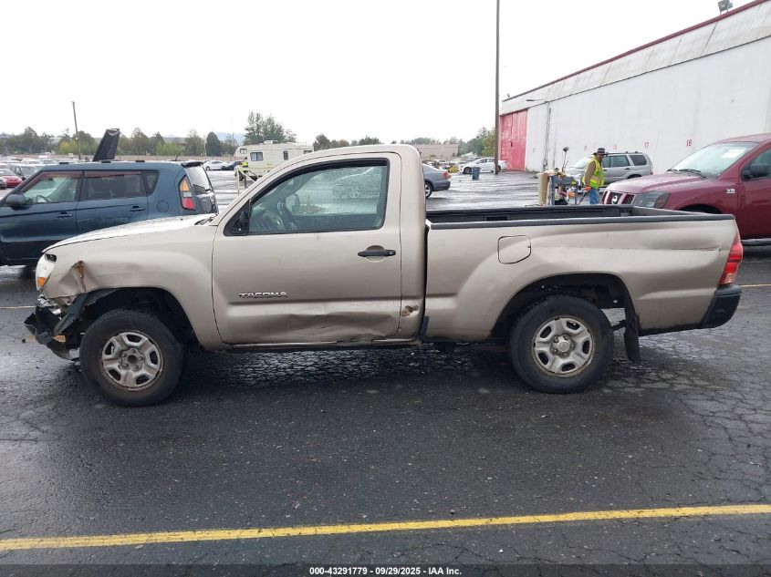 2007 Toyota Tacoma VIN: 5TENX22N17Z419376 Lot: 43291779