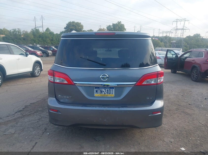 2017 NISSAN QUEST SV JN8AE2KP0H9165473