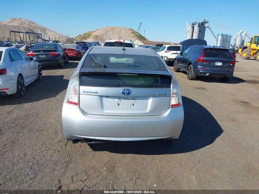 2012 Toyota Prius Plug-In VIN: JTDKN3DP6C3010960 Lot: 43291866