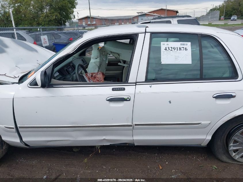 2008 Mercury Grand Marquis Gs VIN: 2MEFM74V28X619126 Lot: 43291876