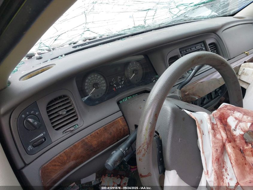 2008 Mercury Grand Marquis Gs VIN: 2MEFM74V28X619126 Lot: 43291876