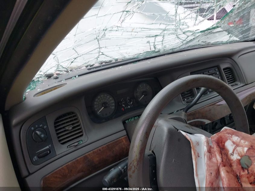 2008 Mercury Grand Marquis Gs VIN: 2MEFM74V28X619126 Lot: 43291876