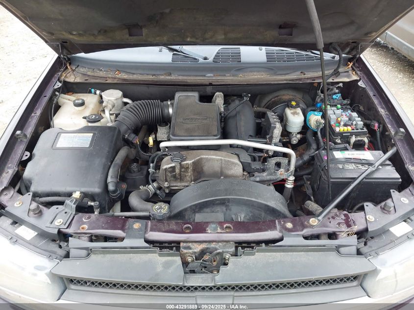 2008 Chevrolet Trailblazer Fleet VIN: 1GNDT13S682240303 Lot: 43291889