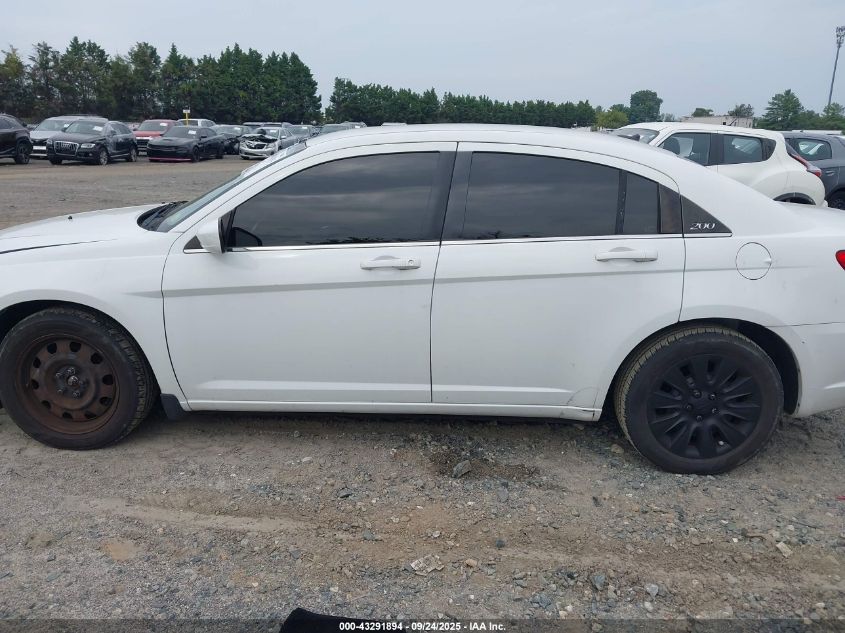 2012 Chrysler 200 Lx VIN: 1C3CCBAB6CN173680 Lot: 43291894