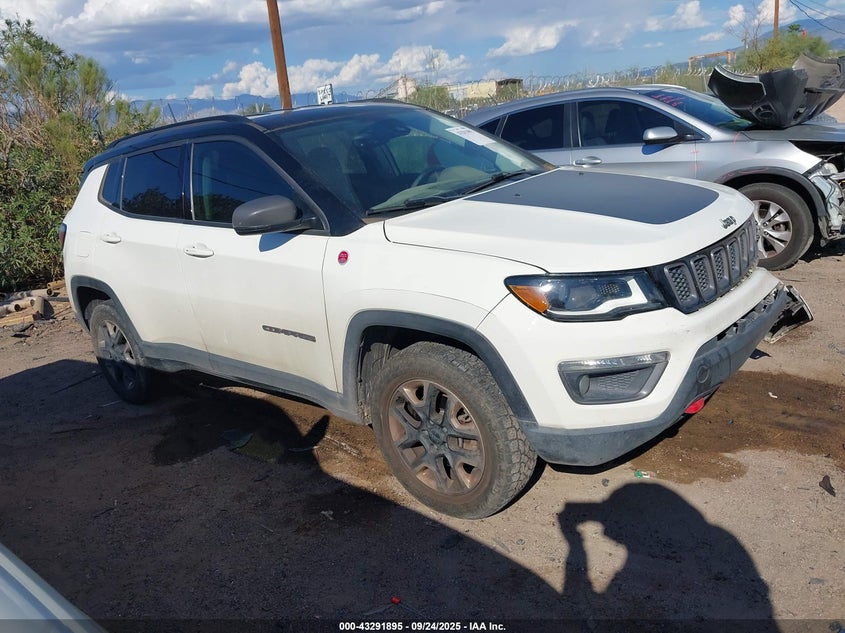 2018 Jeep Compass Trailhawk 4X4 VIN: 3C4NJDDB8JT307538 Lot: 43291895