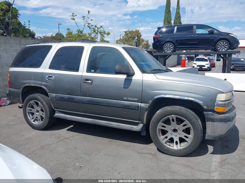 2001 Chevrolet Tahoe Ls VIN: 1GNEC13T51R183859 Lot: 43291903