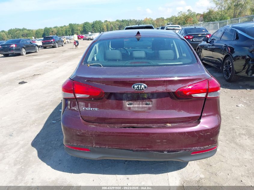2018 Kia Forte Lx VIN: 3KPFL4A7XJE196462 Lot: 43291930