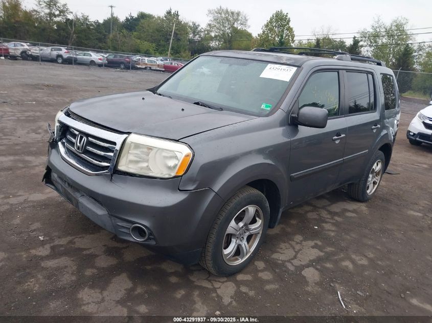 2013 HONDA PILOT EX-L - 5FNYF4H54DB046768