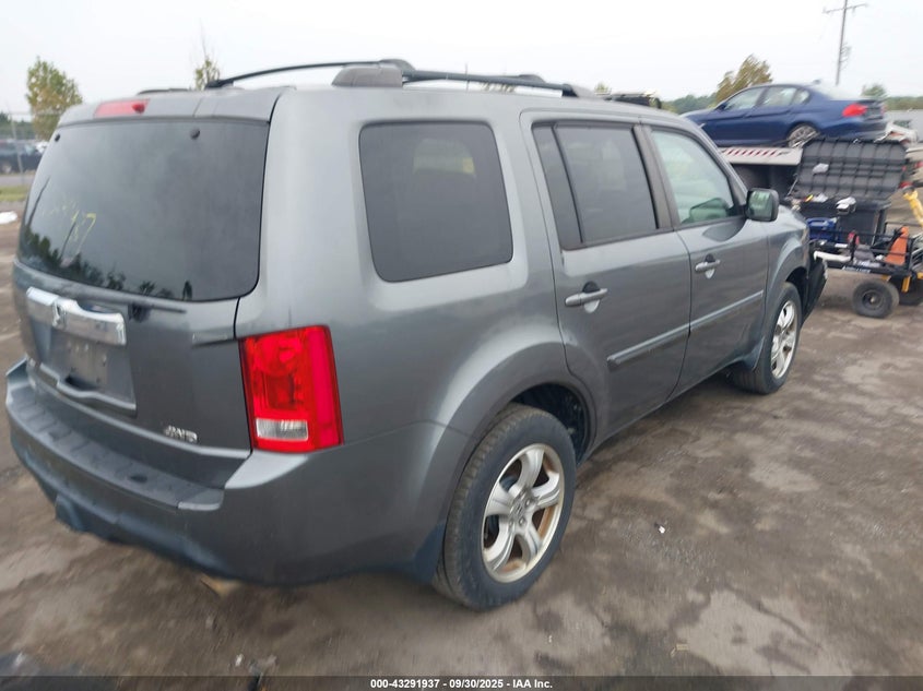 2013 HONDA PILOT EX-L - 5FNYF4H54DB046768
