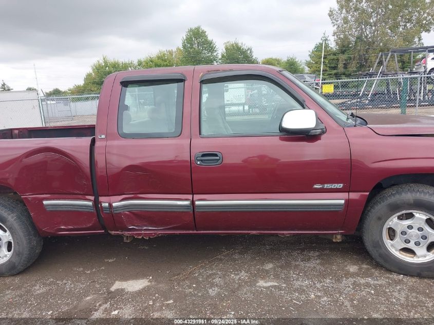 2001 Chevrolet Silverado 1500 Ls VIN: 2GCEC19T211395885 Lot: 43291951