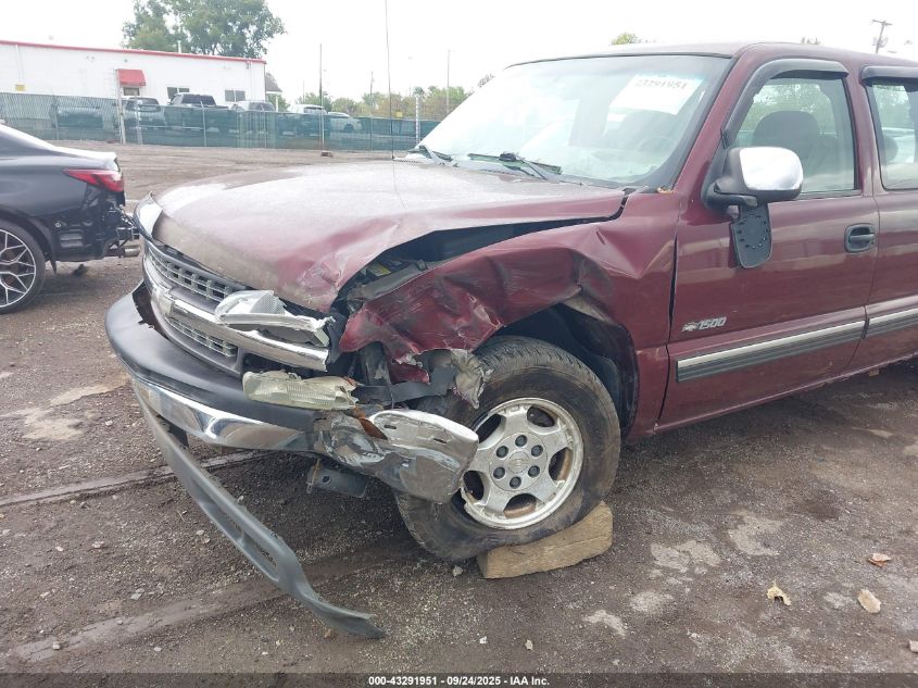 2001 Chevrolet Silverado 1500 Ls VIN: 2GCEC19T211395885 Lot: 43291951