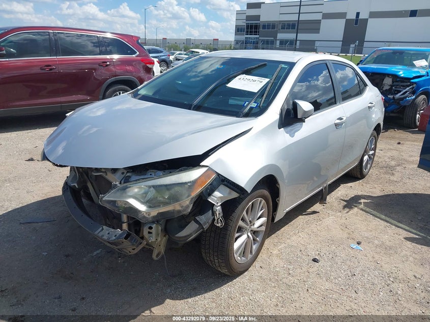 2015 TOYOTA COROLLA LE PLUS - 5YFBURHEXFP320202