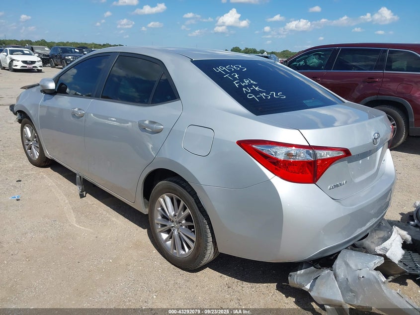 2015 TOYOTA COROLLA LE PLUS - 5YFBURHEXFP320202