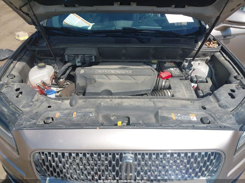 2019 Lincoln Nautilus Reserve VIN: 2LMPJ8LP3KBL27996 Lot: 43292106