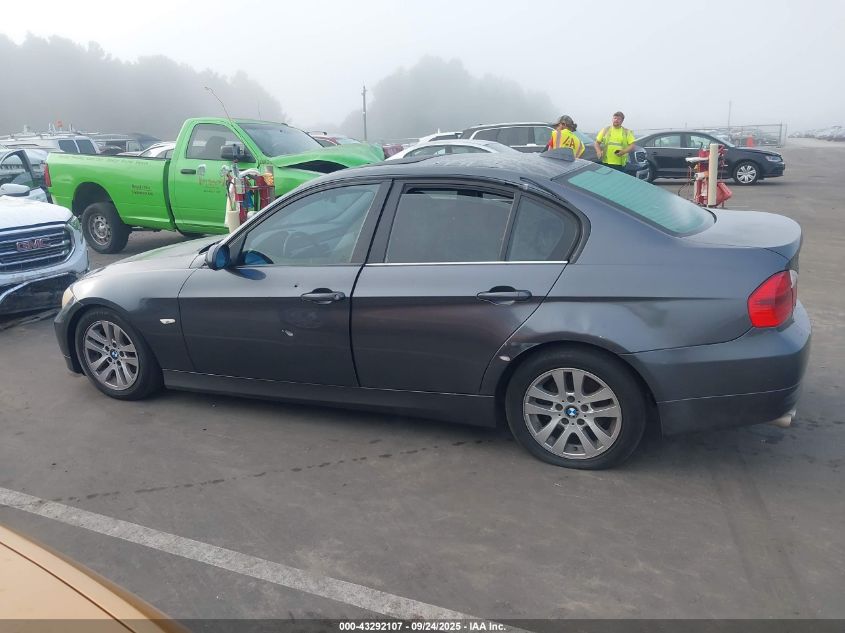 2007 BMW 328I VIN: WBAVC53507FZ74485 Lot: 43292107