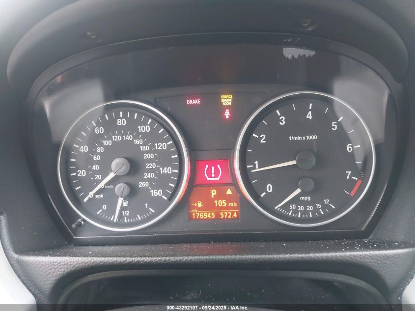 2007 BMW 328I VIN: WBAVC53507FZ74485 Lot: 43292107