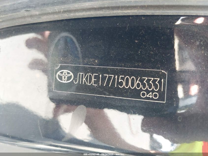 2005 Scion Tc VIN: JTKDE177150063331 Lot: 43292146