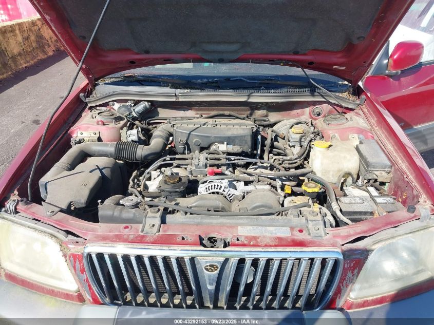 2002 Subaru Forester S VIN: JF1SF655X2H759988 Lot: 43292153