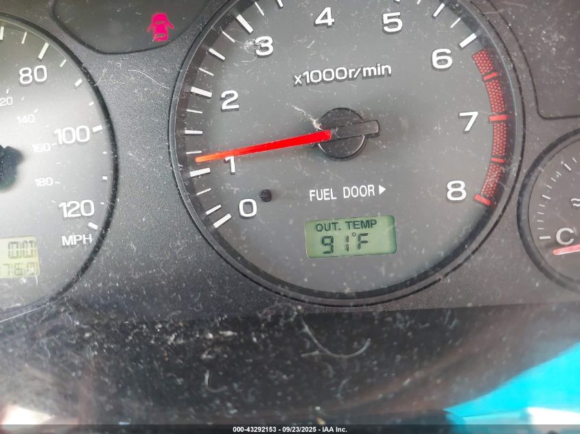 2002 Subaru Forester S VIN: JF1SF655X2H759988 Lot: 43292153