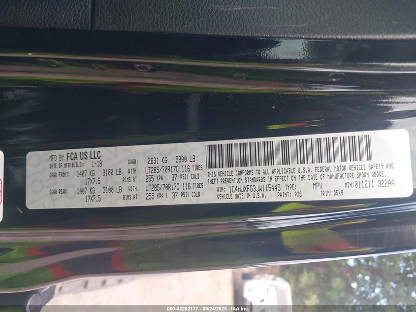 2018 JEEP WRANGLER UNLIMITED RUBICON 4X4 - 1C4HJXFG3JW115445