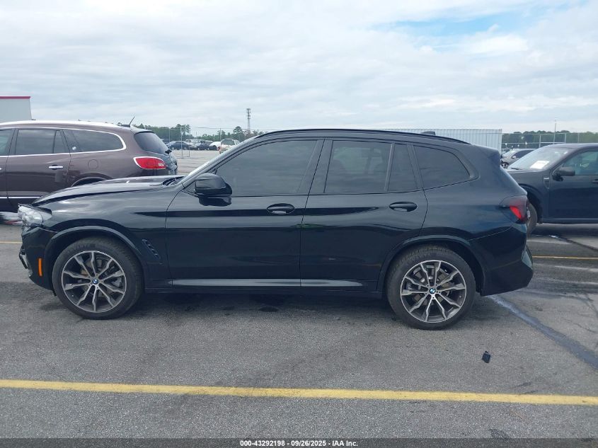 2022 BMW X3 Sdrive30I VIN: 5UX43DP01N9M06571 Lot: 43292198
