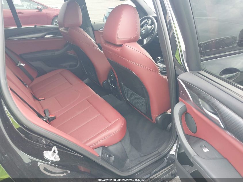 2022 BMW X3 Sdrive30I VIN: 5UX43DP01N9M06571 Lot: 43292198