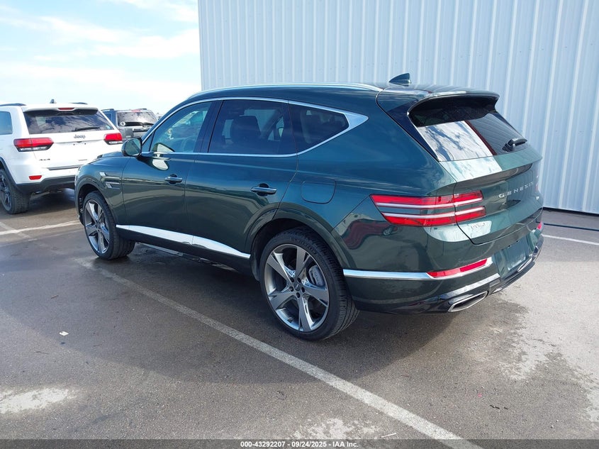 2023 Genesis Gv80 3.5 3.5t Awd Green Lot 111043292207 Vin KMUHCESC7PU115046