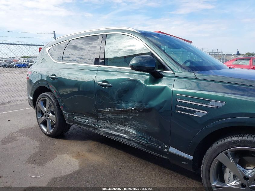 2023 Genesis Gv80 3.5T Awd VIN: KMUHCESC7PU115046 Lot: 43292207