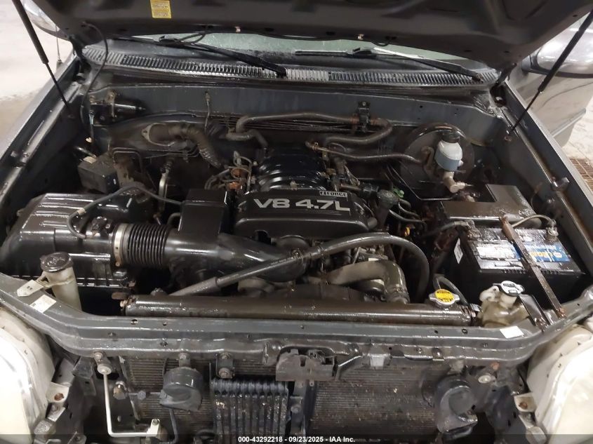 2005 Toyota Tundra Sr5 V8 VIN: 5TBBT44115S458606 Lot: 43292218