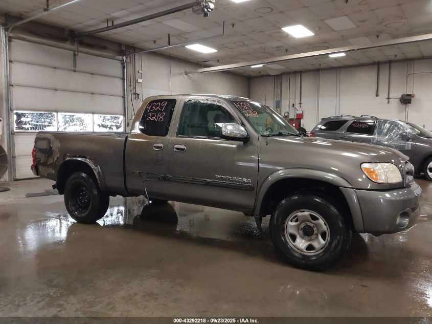 2005 Toyota Tundra Sr5 V8 VIN: 5TBBT44115S458606 Lot: 43292218